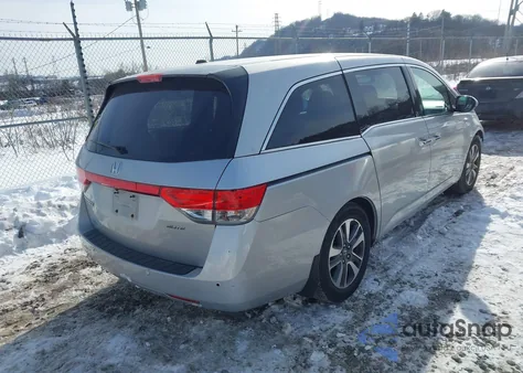 2015 Honda Odyssey Touring/Touring Elite z USA, uszkodzony, nr VIN 5FNRL5H9XFB064264